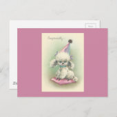 ヴィンテージパーティー インビテーションポストカード (正面/裏面)