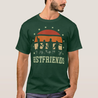 ヴィンテージパーフェクトマッチキュート友情ベストフリエン Tシャツ