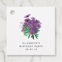 ヴィンテージパープルとアイボリーフローラダマスク