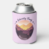 ヴィンテージパープルイエローファームハウスマウンテンサンセット 缶クーラー (缶裏面)