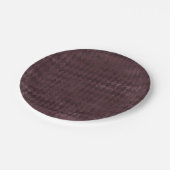 ヴィンテージパープルハーレクインパターン ペーパープレート (アングル)