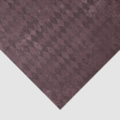 ヴィンテージパープルハーレクインパターン 薄葉紙 (詳細)