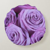 ヴィンテージパープルバララウンドピロー ラウンドクッション (裏面)