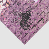 ヴィンテージパープルビーデクページティッシュペーパー 薄葉紙 (詳細)