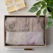 ヴィンテージパープルメイヴ英語バラバロックスタイル 薄葉紙 (ギフト)