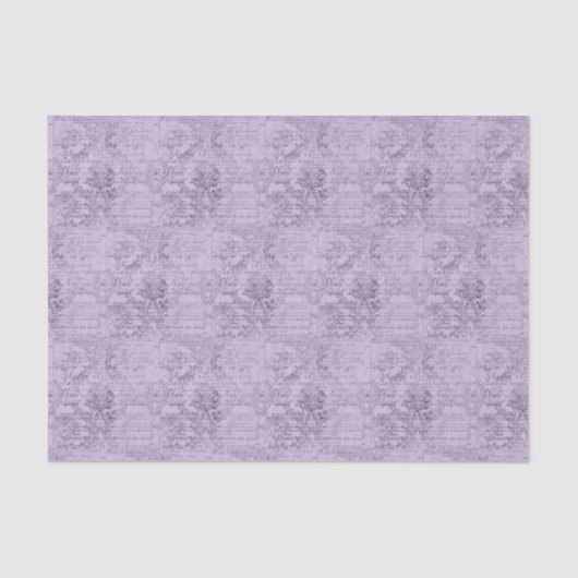 ヴィンテージパープル新聞社 薄葉紙 (正面)