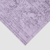ヴィンテージパープル新聞社 薄葉紙 (詳細)