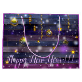 ヴィンテージパープル ラージペーパーバッグ (裏面)