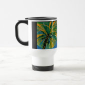 ヴィンテージパームツリーズコートダズールトラベルコーヒーマグ トラベルマグ (左)