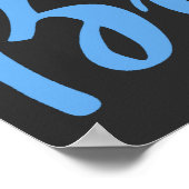 ヴィンテージパームツリービーチ ポスター (角)