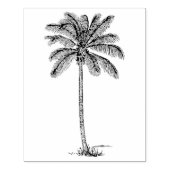 ヴィンテージパームツリーラバーアートスタンプ ラバースタンプ (インプリント)