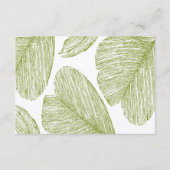 ヴィンテージパームデスティネーションビーチ結婚式披露宴 エンクロージャーカード (裏面)