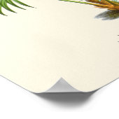 ヴィンテージパームボタニカルプリント ポスター (角)