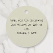 ヴィンテージパームモノグラムのツ結婚リー フェイバータグ (裏面)