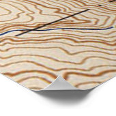 ヴィンテージパーム春カリフォルニアの地図(1942) ポスター (角)