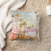 ヴィンテージパーム春装飾用クッション クッション (ブランケット)