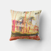 ヴィンテージパーム春装飾用クッション クッション (裏面)