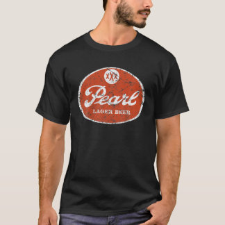 ヴィンテージパールビアファミリーおもしろいテキサス州1883メンズ Tシャツ