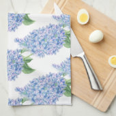 ヴィンテージヒアシンス キッチンタオル (四つ折り)