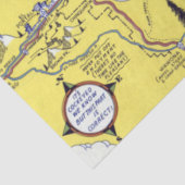 ヴィンテージヒステリックマップヨセミテトラベル 薄葉紙 (詳細)