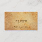 ヴィンテージヒストリカルクリエイティブデザインデラックス 名刺 (裏面)