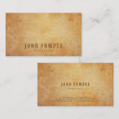 ヴィンテージヒストリカルクリエイティブデザインデラックス 名刺 (正面/裏面)