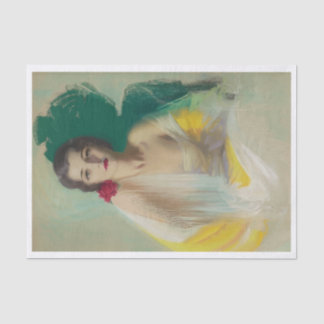 ヴィンテージヒスパニックピンナップガール  薄葉紙