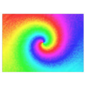 ヴィンテージヒッパイボホ絞り染めトワサイケデリックリル テーブルクロス (正面(横))