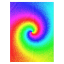 ヴィンテージヒッパイボホ絞り染めトワサイケデリックリル テーブルクロス