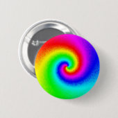 ヴィンテージヒッパイボホ絞り染めトワサイケデリックリル 缶バッジ (正面&裏面)