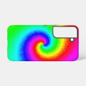 ヴィンテージヒッパイボホ絞り染めトワサイケデリックリル SAMSUNG GALAXYケース (裏面横)