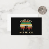 ヴィンテージヒッパイヴァンフラワーバスピースラブ ノートカード (正面/裏面インサイチュ)