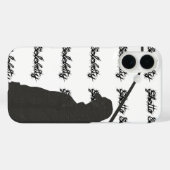 ヴィンテージヒップホップゲット有名人通りアーバン Case-Mate iPhoneケース (裏面 (横))
