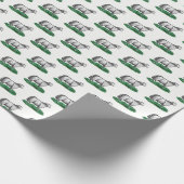 ヴィンテージヒツエウファームアニマルズスケッチC ラッピングペーパー (角)