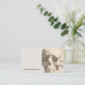 ヴィンテージヒトスカルハロウィーン 名刺 (スタンド正面)