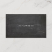 ヴィンテージヒトスカルハロウィーン 名刺 (裏面)