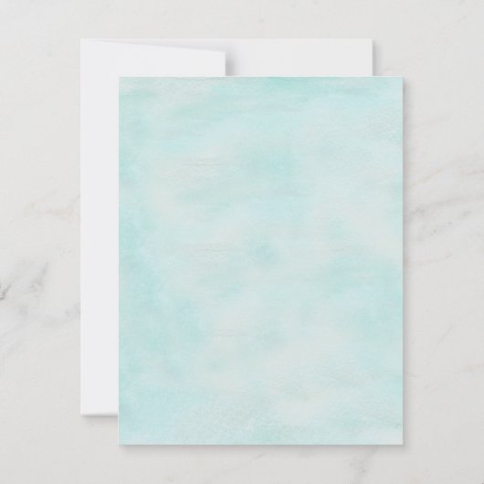 ヴィンテージヒトデとレースの詳細と情報 招待状 (裏面)