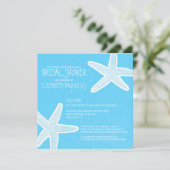 ヴィンテージヒトデビーチブライダルシャワー招待状 招待状 (スタンド正面)