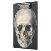 ヴィンテージヒト解剖学スカル、ハロウィーン骨格 クリップボード (左)