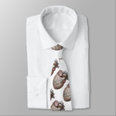 ヴィンテージヒト解剖学ハート器官ヘルシー ネクタイ (タイ)