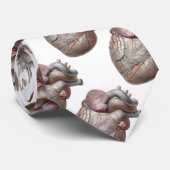 ヴィンテージヒト解剖学ハート器官ヘルシー ネクタイ (ロール)