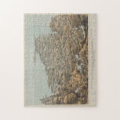 ヴィンテージヒマラヤからのインドの地図 ジグソーパズル (縦)