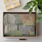 ヴィンテージヒマワリ園芸アッドエフェメラ 薄葉紙 (ギフト)