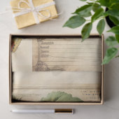 ヴィンテージヒマワリ&ハミングバードデコップエフエメラ 薄葉紙 (ギフト)