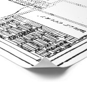 ヴィンテージヒューストンの地図(1920年) ポスター (角)