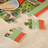 ヴィンテージヒューストンテキサス州はがき ジグソーパズル (側面)