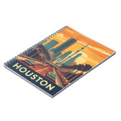 ヴィンテージヒューストン宇宙 ノートブック (左側)