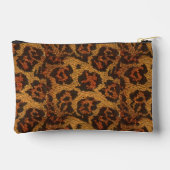 ヴィンテージヒョウ印刷 アクセサリーポーチ (裏面)