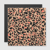 ヴィンテージヒョウ柄デザイン (正面/裏面)