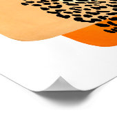 ヴィンテージヒョウ ポスター (角)